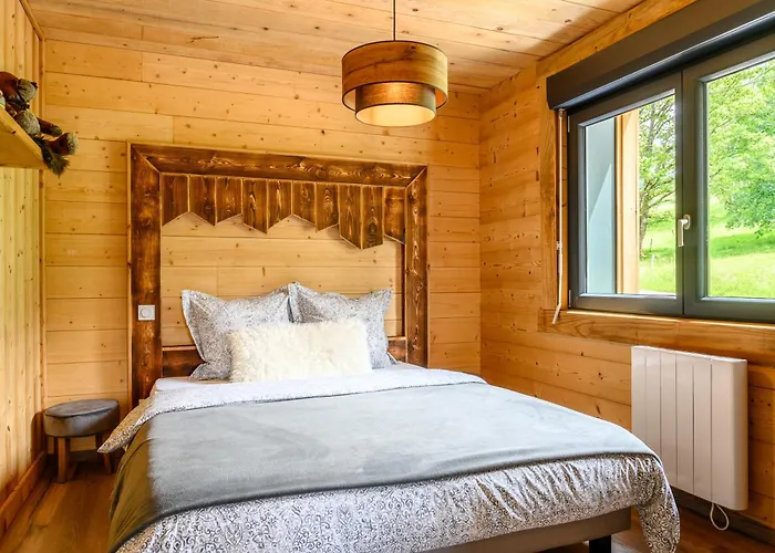 Chalet Le Brusyna Avec Jacuzzi Saint-Maurice-sur-Moselle