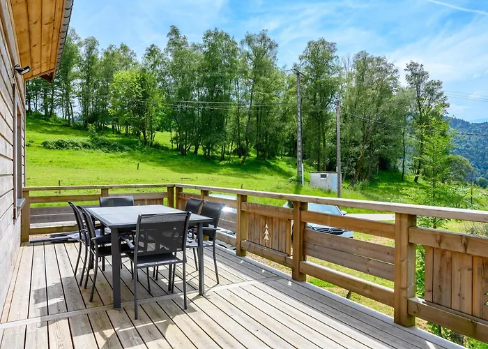 Chalet Le Brusyna Avec Jacuzzi Saint-Maurice-sur-Moselle